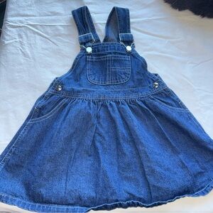 Stylish Kids Denim Overall Dress 18 Months